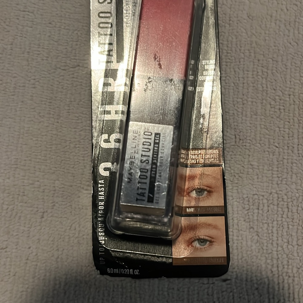 NWT Maybelline Tattoo Studio Brow Gel 250 Blonde - Picture 3 of 6
